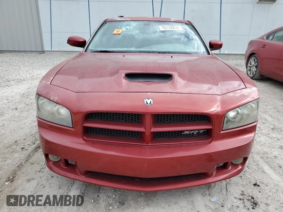 2006 Dodge Charger SRT-8 with VIN 2B3LA73W36H369833, listed as a Copart auction lot 78132814 with 38,623 mi miles and Salvage Title. Bid and sale history available at DreamBid. Image 5.
