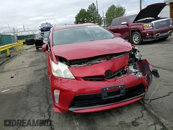 2013 Toyota Prius One with VIN JTDKN3DU9D5645327, listed as a Copart auction lot 53101285 with 190,835 mi miles and Salvage Title. Bid and sale history available at DreamBid. Image 11.