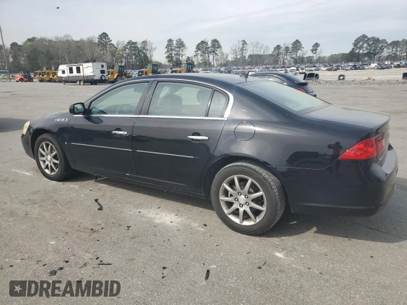 2007 Buick Lucerne V6 CXL with VIN 1G4HD57287U115682, listed as a Copart auction lot 50262145 with 157,989 mi miles and Salvage Title. Bid and sale history available at carsss.com. Image 2.