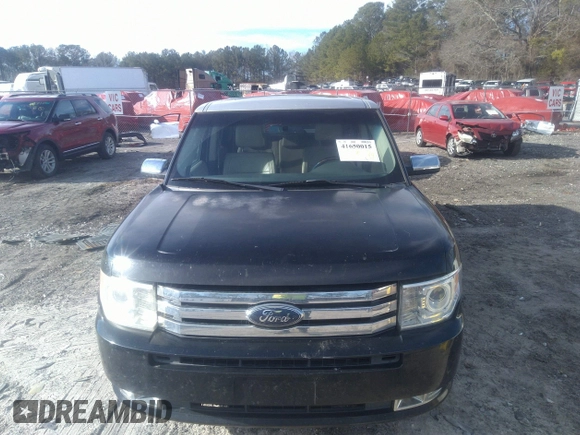 2009 Ford Flex Limited with VIN 2FMDK53C79BA25547, listed as a IAAI auction lot 41650015 with 149,821 mi miles. Bid and sale history available at carsss.com. Image 12.