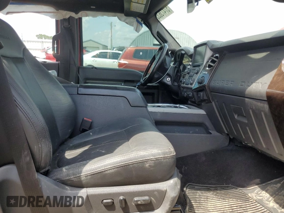 2014 Ford F-250 XL with VIN 1FT7W2BT8EEB51260, listed as a Copart auction lot 57473635 with 307,390 mi miles and Salvage title. Bid and sale history available at DreamBid. Image 7.