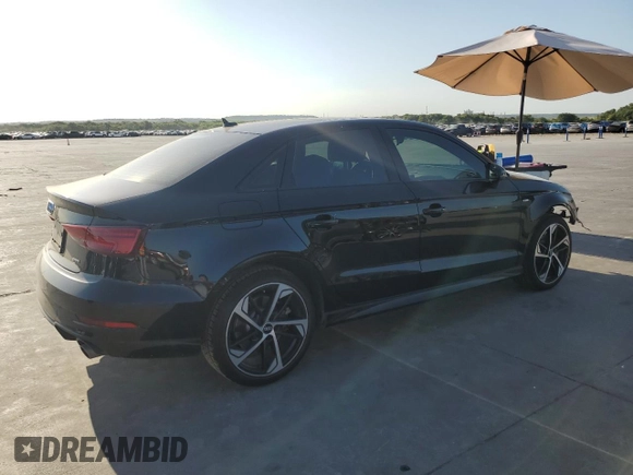 2020 Audi A3 Sedan S line Premium with VIN WAUBEGFF8LA098480, listed as a Copart auction lot 61800323 with 18,793 mi miles. Bid and sale history available at carsss.com. Image 3.
