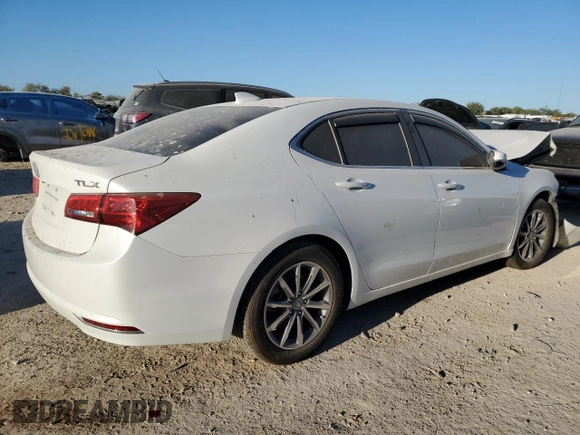 2020 Acura TLX w/Technology Pkg with VIN 19UUB1F57LA015292, listed as a Copart auction lot 78072004 with 0 mi miles and Salvage Title. Bid and sale history available at carsss.com. Image 3.