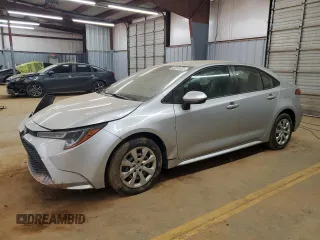 2022 Toyota Corolla LE with VIN JTDEPMAE6NJ204273, listed as a Copart auction lot 46590455 with 70,088 mi miles and Salvage Title. Bid and sale history available at carsss.com. Image 1.