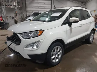 2022 Ford EcoSport SE with VIN MAJ6S3GL6NC469837, listed as a IAAI auction lot 41596545 with 18,788 mi miles and . Bid and sale history available at DreamBid. Image 18.