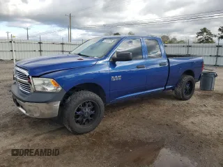 2014 Ram 1500 Tradesman with VIN 1C6RR6FG9ES424333, listed as a Copart auction lot 48466975 with 153,704 mi miles and Salvage title. Bid and sale history available at DreamBid. Image 1.