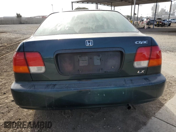 1998 Honda Civic LX with VIN JHMEJ6673WS016828, listed as a Copart auction lot 73740904 with 80,801 mi miles and Salvage Title. Bid and sale history available at carsss.com. Image 6.
