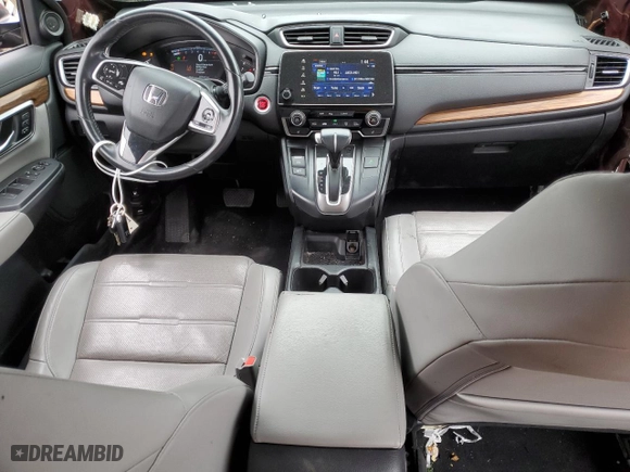 2019 Honda CR-V Touring with VIN 7FARW1H9XKE014219, listed as a Copart auction lot 50588485 with 70,566 mi miles and Salvage Title. Bid and sale history available at carsss.com. Image 8.
