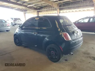 2013 FIAT 500 Pop with VIN 3C3CFFAR1DT754436, listed as a Copart auction lot 52235225 with 59,239 mi miles and Salvage Title. Bid and sale history available at carsss.com. Image 2.