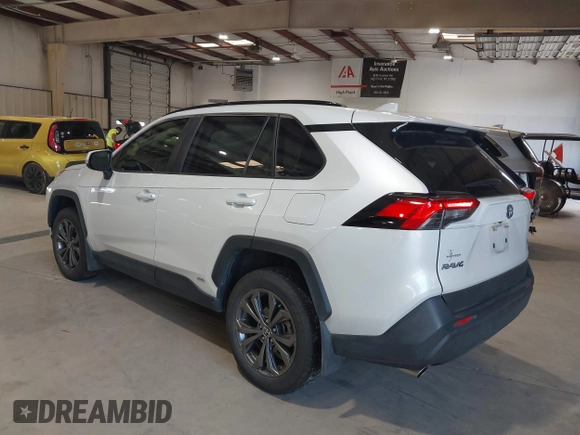 2023 Toyota RAV4 Hybrid XLE Premium with VIN JTMB6RFV2PD089104, listed as a IAAI auction lot 42645439 with 43,535 mi miles and . Bid and sale history available at DreamBid. Image 3.