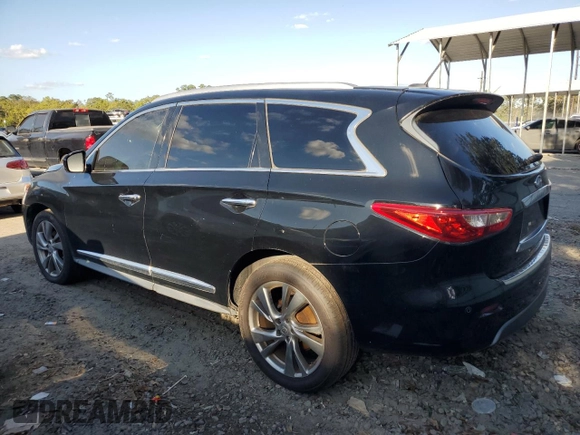 2013 Infiniti JX35 with VIN 5N1AL0MM1DC316662, listed as a Copart auction lot 77803174 with 133,917 mi miles and Clean Title. Bid and sale history available at carsss.com. Image 2.