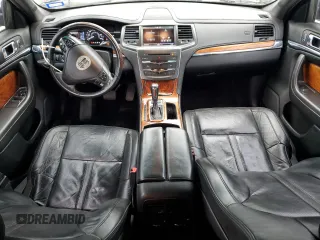 2014 Lincoln MKS with VIN 1LNHL9DK7EG601894, listed as a Copart auction lot 46377445 with 147,745 mi miles and Salvage Title. Bid and sale history available at DreamBid. Image 8.