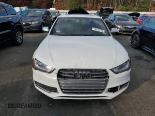 2014 Audi S4 Premium Plus with VIN WAUBGAFL9EA058571, listed as a Copart auction lot 76470764 with 154,090 mi miles and Salvage Title. Bid and sale history available at carsss.com. Image 5.