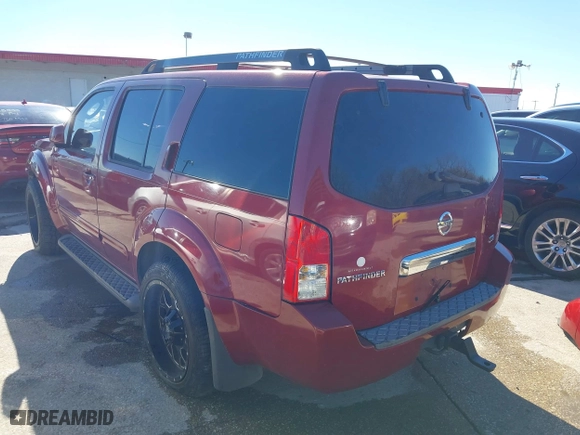 2006 Nissan Pathfinder SE with VIN 5N1AR18U66C671912, listed as a IAAI auction lot 41280406 with 130,361 mi miles. Bid and sale history available at carsss.com. Image 3.