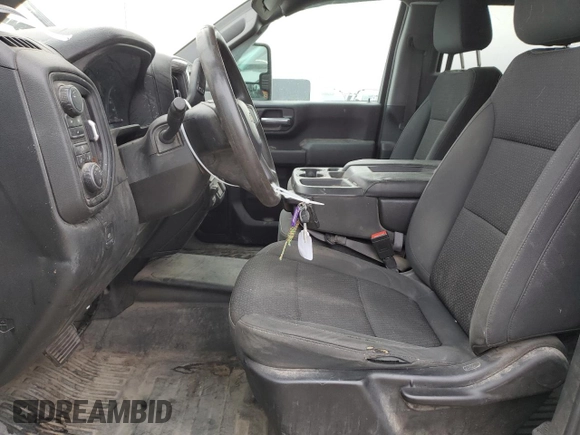 2020 Chevrolet Silverado 3500HD Work Truck with VIN 1GC4YSE75LF335378, listed as a Copart auction lot 76941554 with 87,394 mi miles and Salvage Title. Bid and sale history available at carsss.com. Image 7.