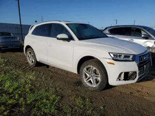 2018 Audi Q5 Premium Plus with VIN WA1BNAFY7J2038340, listed as a Copart auction lot 51663725 with 153,055 mi miles and Salvage title. Bid and sale history available at DreamBid. Image 4.
