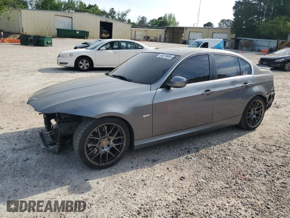 2011 BMW 3 Series 335i xDrive with VIN WBAPL5C58BA918972, listed as a Copart auction lot 54019695 with 137,444 mi miles and Salvage title. Bid and sale history available at DreamBid. Image 1.
