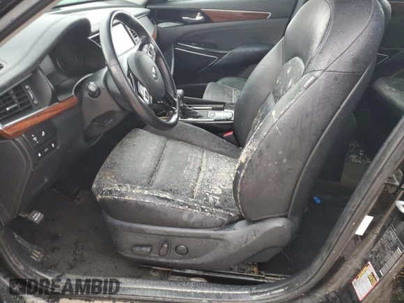 2017 Kia Cadenza Premium with VIN KNALC4J19H5092093, listed as a Copart auction lot 74177624 with 0 mi miles and Salvage Title. Bid and sale history available at carsss.com. Image 7.