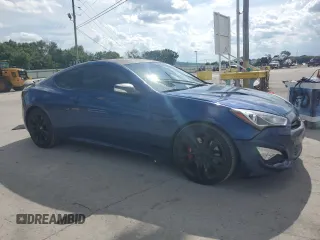 2016 Hyundai Genesis Coupe Ultimate with VIN KMHHU6KJ7GU134504, listed as a Copart auction lot 65749075 with 38,967 mi miles and Clean title. Bid and sale history available at DreamBid. Image 4.