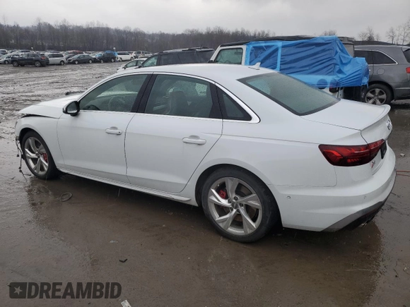 2020 Audi S4 Prestige with VIN WAUC4AF4XLA042737, listed as a Copart auction lot 44274594 with 17,178 mi miles. Bid and sale history available at carsss.com. Image 2.