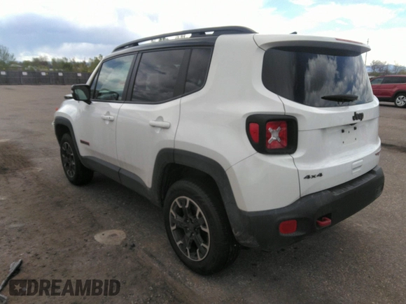 2023 Jeep Renegade Trailhawk with VIN ZACNJDC15PPP67715, listed as a IAAI auction lot 42141085 with 25,748 mi miles and . Bid and sale history available at DreamBid. Image 3.
