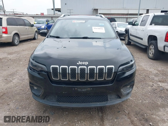 2019 Jeep Cherokee Latitude Plus with VIN 1C4PJLLB4KD176071, listed as a IAAI auction lot 42638016 with 99,401 mi miles and . Bid and sale history available at DreamBid. Image 12.