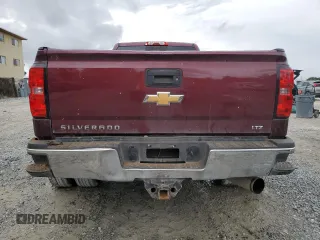 2016 Chevrolet Silverado 3500HD LTZ with VIN 1GC4K0C8XGF159628, listed as a Copart auction lot 74576054 with 0 mi miles and Salvage Title. Bid and sale history available at carsss.com. Image 6.