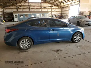 2014 Hyundai Elantra SE z VIN KMHDH4AE2EU090095, wystawiony jako Copart lot #61102225 z przebiegiem 130 421 mil mil oraz Szkoda całkowita • Salvage title. Historia ofert i sprzedaży dostępna na DreamBid. Obrazek 3.