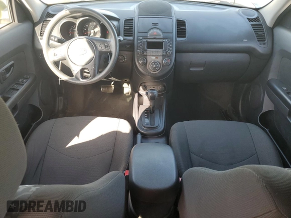 2010 Kia Soul + with VIN KNDJT2A28A7029648, listed as a Copart auction lot 54184915 with 104,651 mi miles and Salvage Title. Bid and sale history available at DreamBid. Image 8.