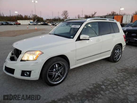 2012 Mercedes-Benz GLK 350 with VIN WDCGG8HB1CF802275, listed as a Copart auction lot 54403425 with 157,646 mi miles and Non Repairable. Bid and sale history available at DreamBid. Image 1.