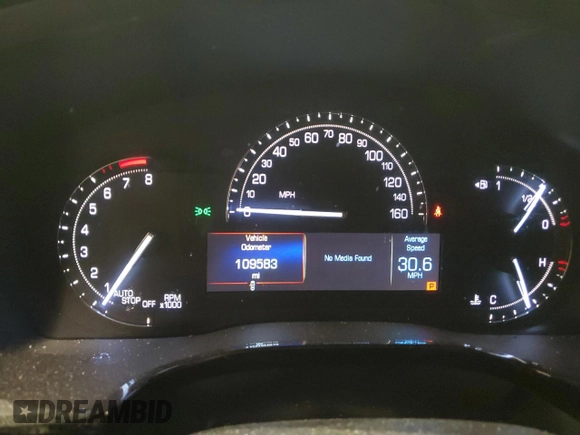 2017 Cadillac XT5 Luxury AWD with VIN 1GYKNDRS4HZ195480, listed as a Copart auction lot 49668545 with 109,583 mi miles and Clean Title. Bid and sale history available at carsss.com. Image 9.
