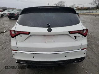 2023 Acura MDX w/Technology Package with VIN 5J8YD9H43PL007733, listed as a Copart auction lot 82115574 with 22,616 mi miles and Salvage Title. Bid and sale history available at carsss.com. Image 6.