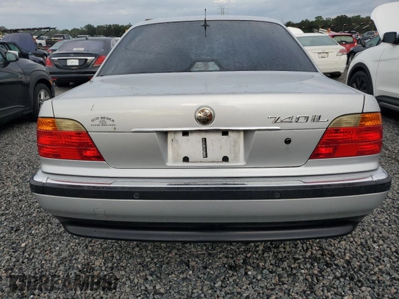 1999 BMW 7 Series 740il with VIN WBAGH8334XDP05816, listed as a Copart auction lot 73872874 with 0 mi miles and Non Repairable. Bid and sale history available at carsss.com. Image 6.