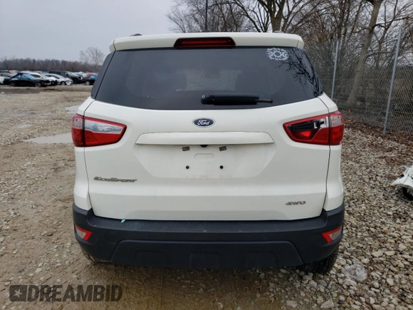 2019 Ford EcoSport SE z VIN MAJ6S3GL2KC283093, wystawiony jako Copart lot #84455354 z przebiegiem Nie podano mil oraz Nie do naprawy • Non repairable. Historia ofert i sprzedaży dostępna na DreamBid. Obrazek 6.