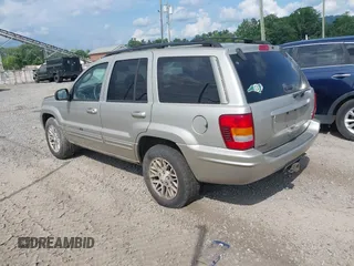 2004 Jeep Grand Cherokee Limited with VIN 1J8GW58N04C227468, listed as a IAAI auction lot 42615168 with 163,472 mi miles and . Bid and sale history available at DreamBid. Image 3.
