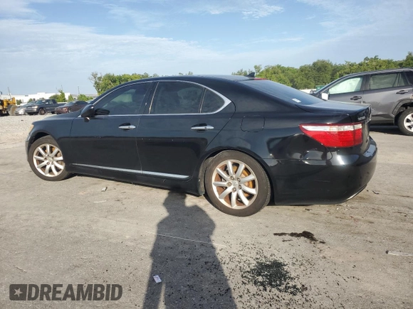 2008 Lexus LS 460 with VIN JTHBL46F985074422, listed as a Copart auction lot 65352475 with 133,780 mi miles and Clean title. Bid and sale history available at DreamBid. Image 2.