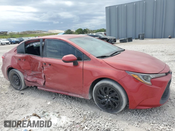 2021 Toyota Corolla LE with VIN 5YFEPMAE7MP146930, listed as a Copart auction lot 48510815 with 63,014 mi miles and Non Repairable. Bid and sale history available at carsss.com. Image 4.