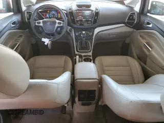 2013 Ford C-Max SEL with VIN 1FADP5CU2DL542106, listed as a Copart auction lot 55529935 with 175,554 mi miles and Salvage Title. Bid and sale history available at DreamBid. Image 8.