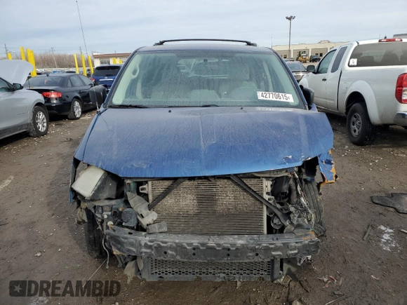 2010 Dodge Grand Caravan Hero with VIN 2D4RN3D1XAR488672, listed as a Copart auction lot 42770615 with Not Provided miles and Salvage Title. Bid and sale history available at DreamBid. Image 5.