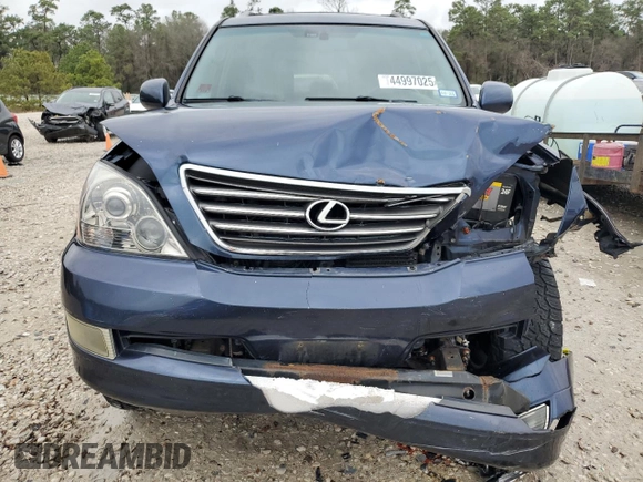 2005 Lexus GX 470 with VIN JTJBT20X450075992, listed as a Copart auction lot 44997025 with 232,238 mi miles and Non Repairable. Bid and sale history available at DreamBid. Image 5.