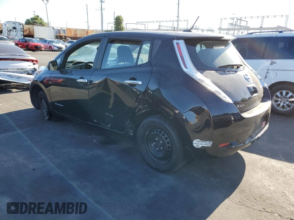 2015 Nissan LEAF SV with VIN 1N4AZ0CP8FC306783, listed as a Copart auction lot 64526223 with 83,572 mi miles. Bid and sale history available at carsss.com. Image 2.