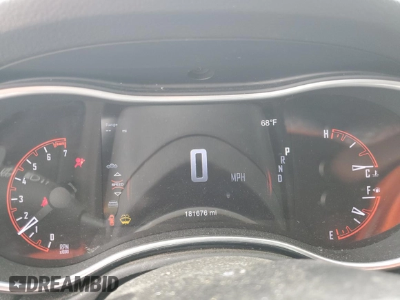 2019 Dodge Durango SXT Plus with VIN 1C4RDJAG7KC711208, listed as a Copart auction lot 54611625 with 181,676 mi miles and Clean title. Bid and sale history available at DreamBid. Image 9.