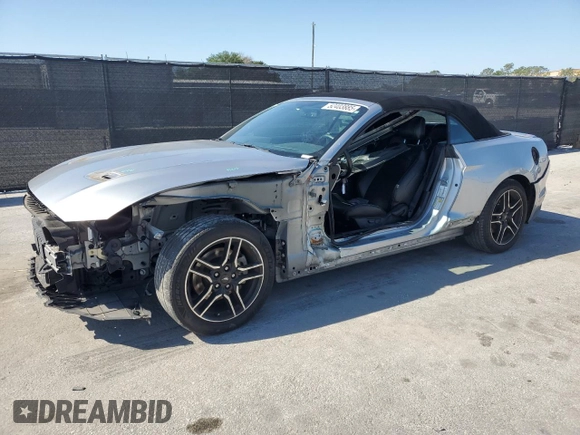 2020 Ford Mustang EcoBoost with VIN 1FATP8UH6L5132071, listed as a Copart auction lot 52403885 with 103,333 mi miles and Non Repairable. Bid and sale history available at carsss.com. Image 1.