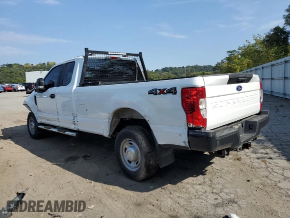 2022 Ford F-250 XL with VIN 1FT7X2B61NEE67333, listed as a Copart auction lot 74192824 with 36,521 mi miles and Salvage Title. Bid and sale history available at DreamBid. Image 2.