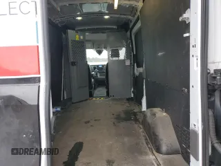 2022 Ford Transit Cargo with VIN 1FTBR1C82NKA17027, listed as a Copart auction lot 45346305 with 45,358 mi miles and Salvage Title. Bid and sale history available at DreamBid. Image 11.