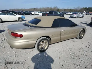 1999 Chrysler Sebring JXi with VIN 3C3EL55HXXT534844, listed as a Copart auction lot 46443745 with 108,563 mi miles and Salvage Title. Bid and sale history available at DreamBid. Image 3.