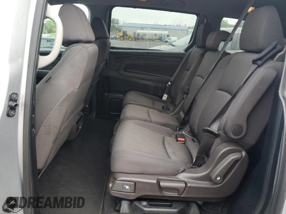 2019 Honda Odyssey EX with VIN 5FNRL6H59KB022682, listed as a Copart auction lot 58787265 with 54,803 mi miles and Salvage title. Bid and sale history available at DreamBid. Image 11.