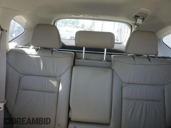 2012 Honda CR-V EX-L with VIN 2HKRM4H74CH608390, listed as a Copart auction lot 54158905 with 114,495 mi miles and Salvage Title. Bid and sale history available at DreamBid. Image 10.