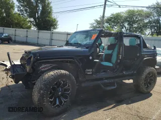 2020 Jeep Wrangler Unlimited Sport S с VIN 1C4HJXDG2LW241544, выставлен на аукционе Copart как лот 62271435 с пробегом 48 101 миль миль и Списание • Salvage title. История ставок и продаж доступна на DreamBid. Изображение 1.