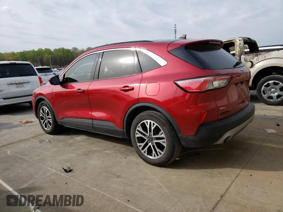 2021 Ford Escape SEL с VIN 1FMCU0H68MUA69412, выставлен на аукционе Copart как лот 53372855 с пробегом 24 128 миль миль и Списание • Salvage title. История ставок и продаж доступна на DreamBid. Изображение 2.